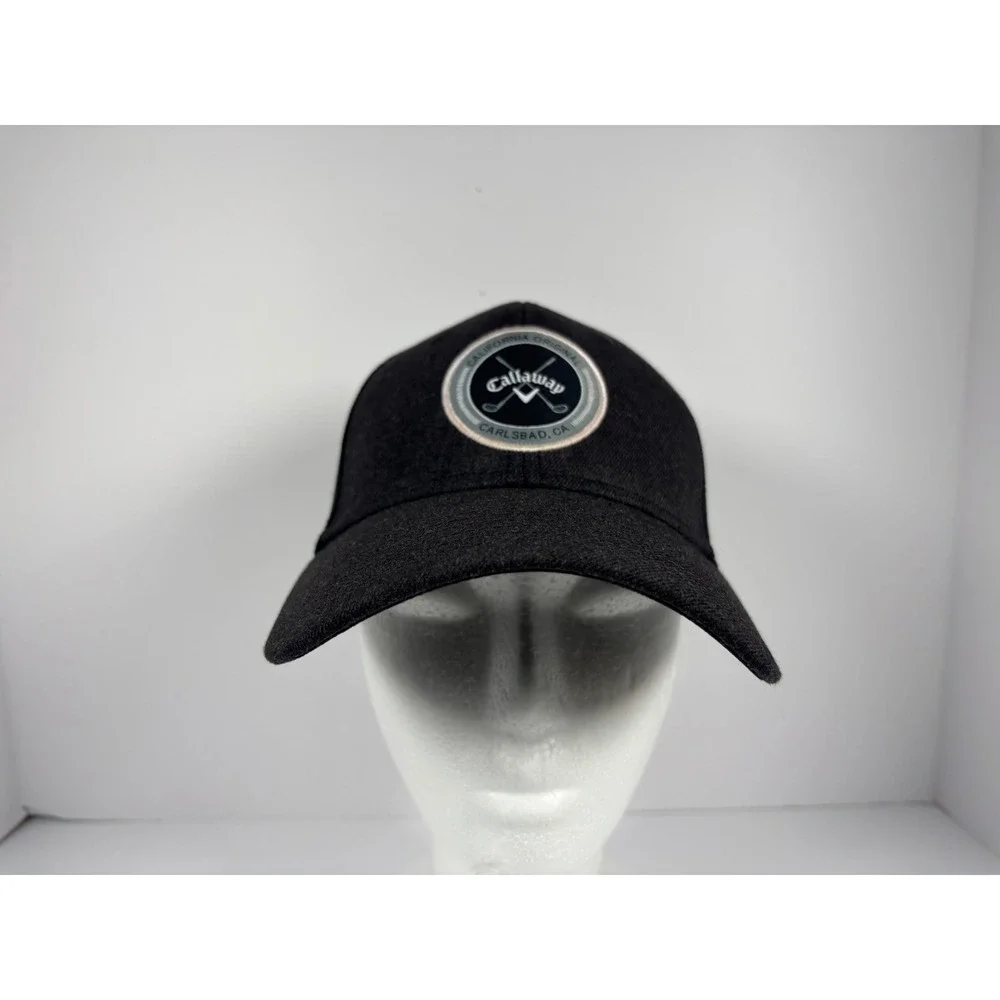 Callaway Golf Hat Black California Original Carlsbad Trucker Snapback Mesh Cap